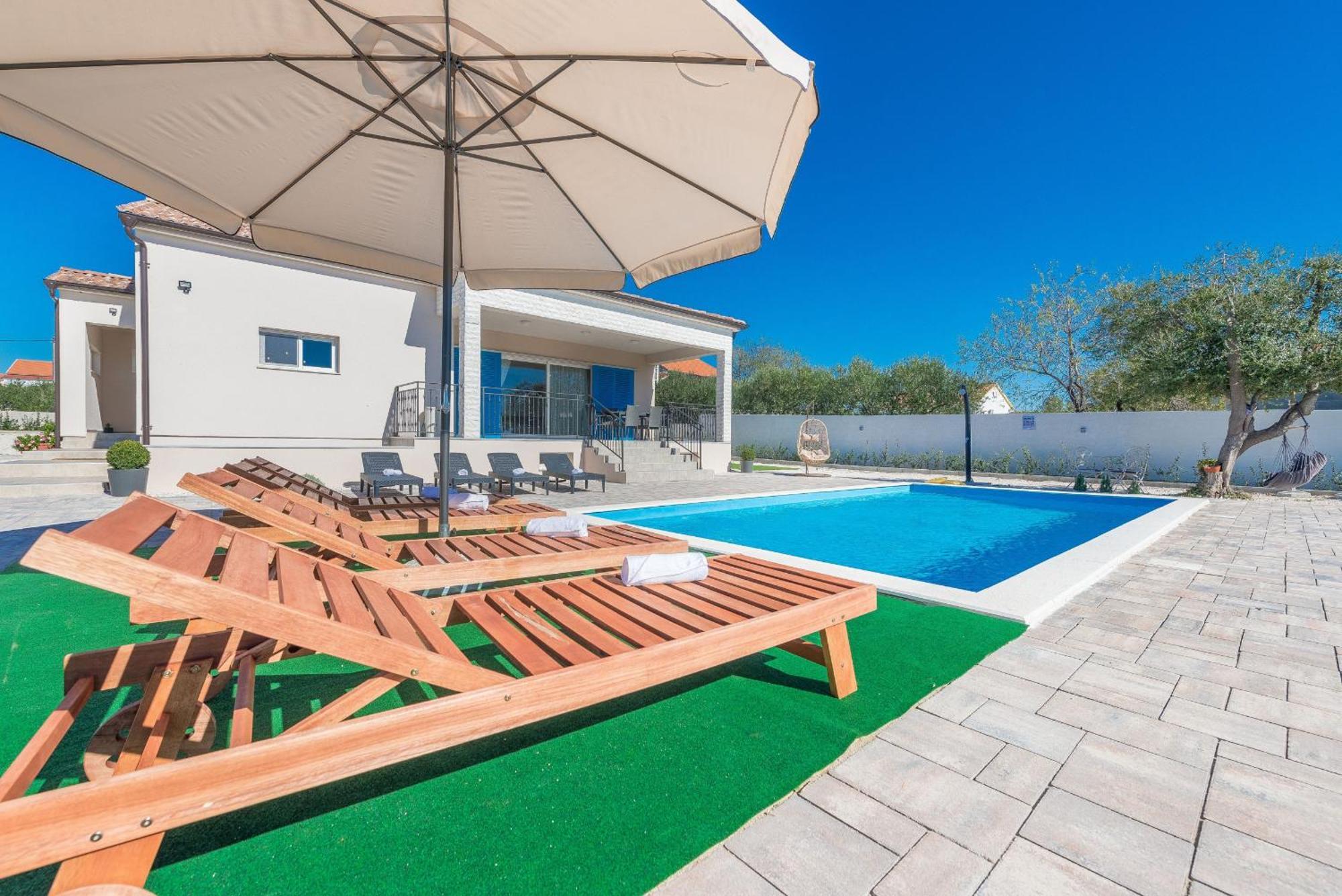 Villa Tara Zadarvillas Tinj Екстериор снимка